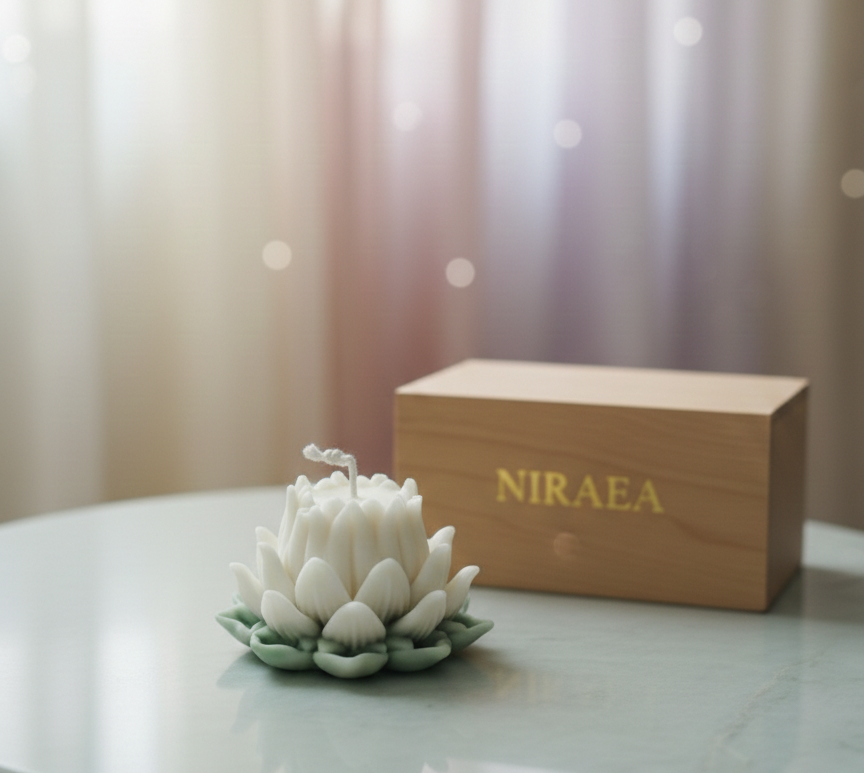 Lotus Love Blossom Scented Candle