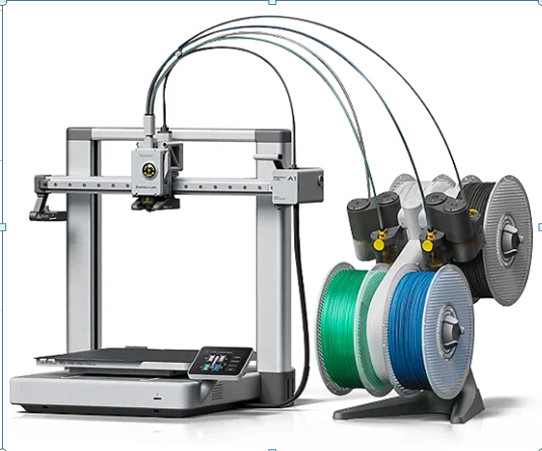 Impressora 3D A1 Combo - Sistema multifilamento colorido