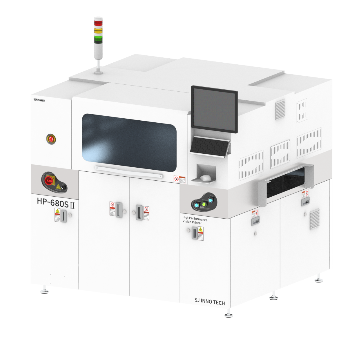 HP-520SII High-Precision Solder Paste Printer