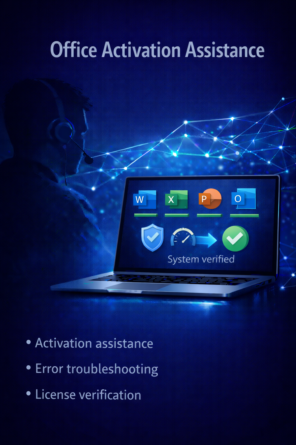Microsoft Office Activation Assistance for Windows or Mac (Remote Support)