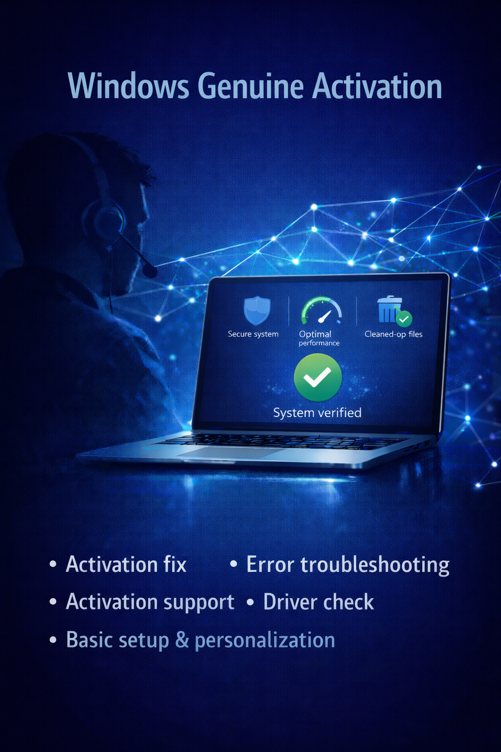 Windows Activation Assistance (Remote Support)