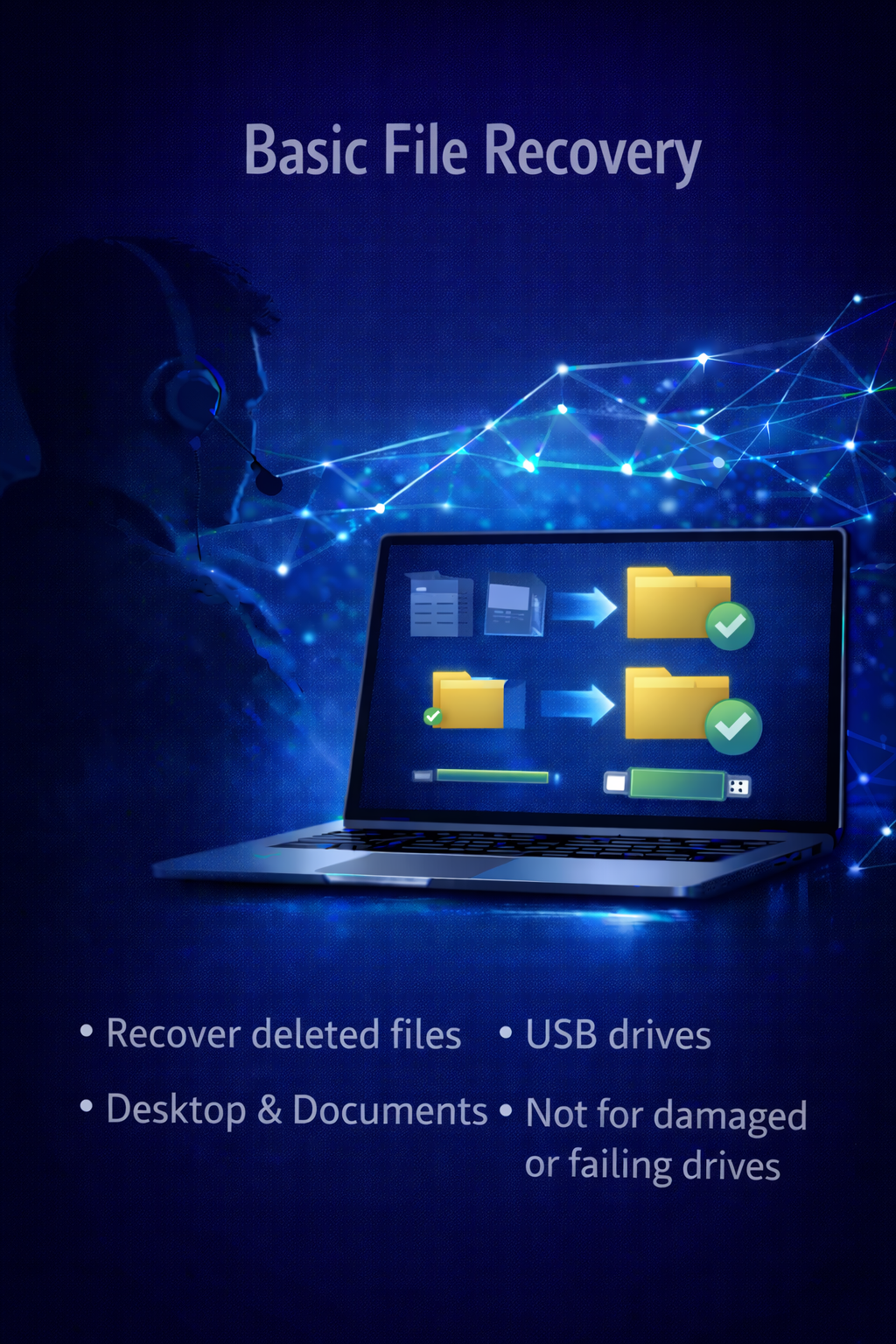 Basic File Recovery (Remote Support)