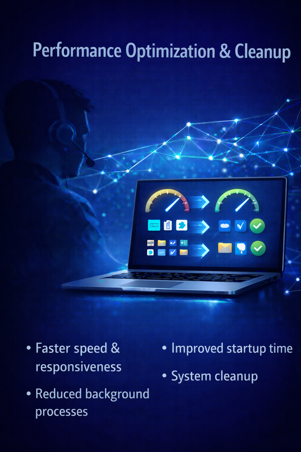 Performance Optimization & System Cleanup (Remote Support)