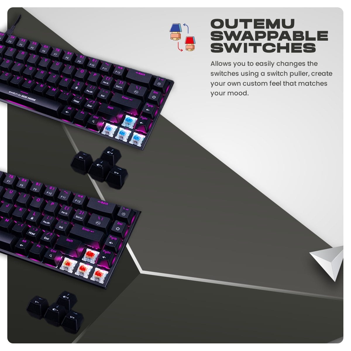 Cosmic Byte Artemis 68 Key RGB Mechanical Keyboard