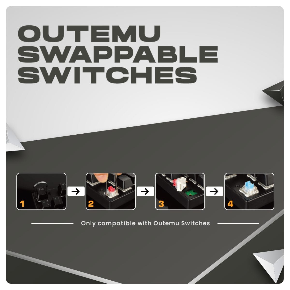 Cosmic Byte Artemis 68 Key RGB Mechanical Keyboard