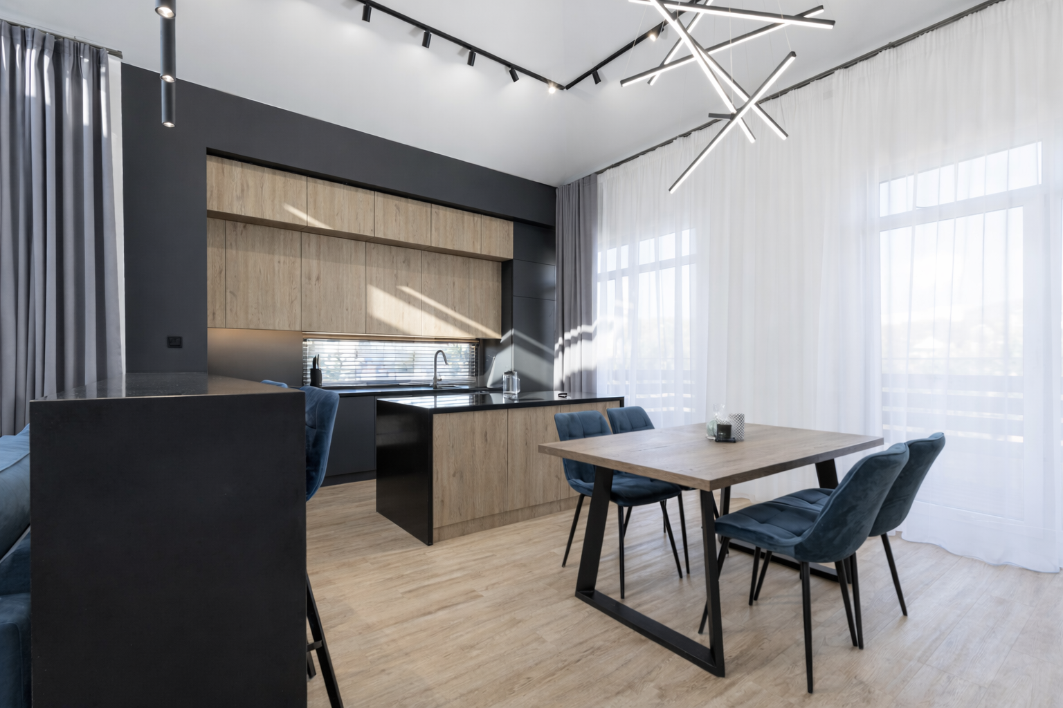 Implemented interior design