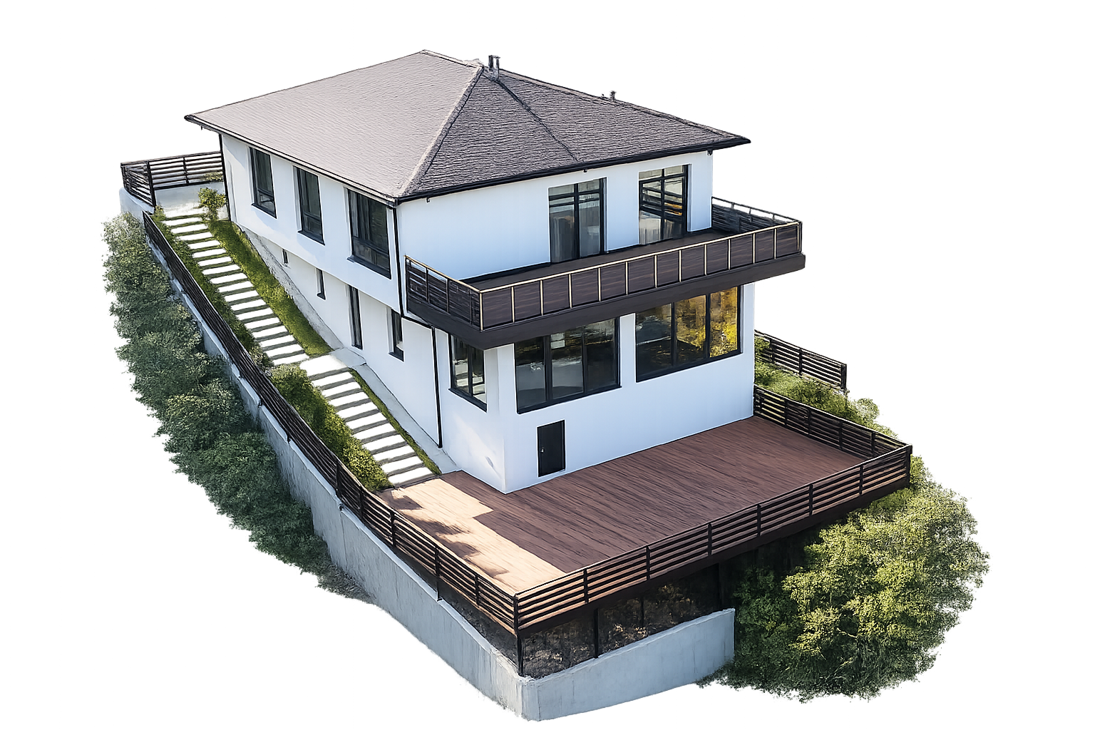 Terrain-Driven Architectural Concept