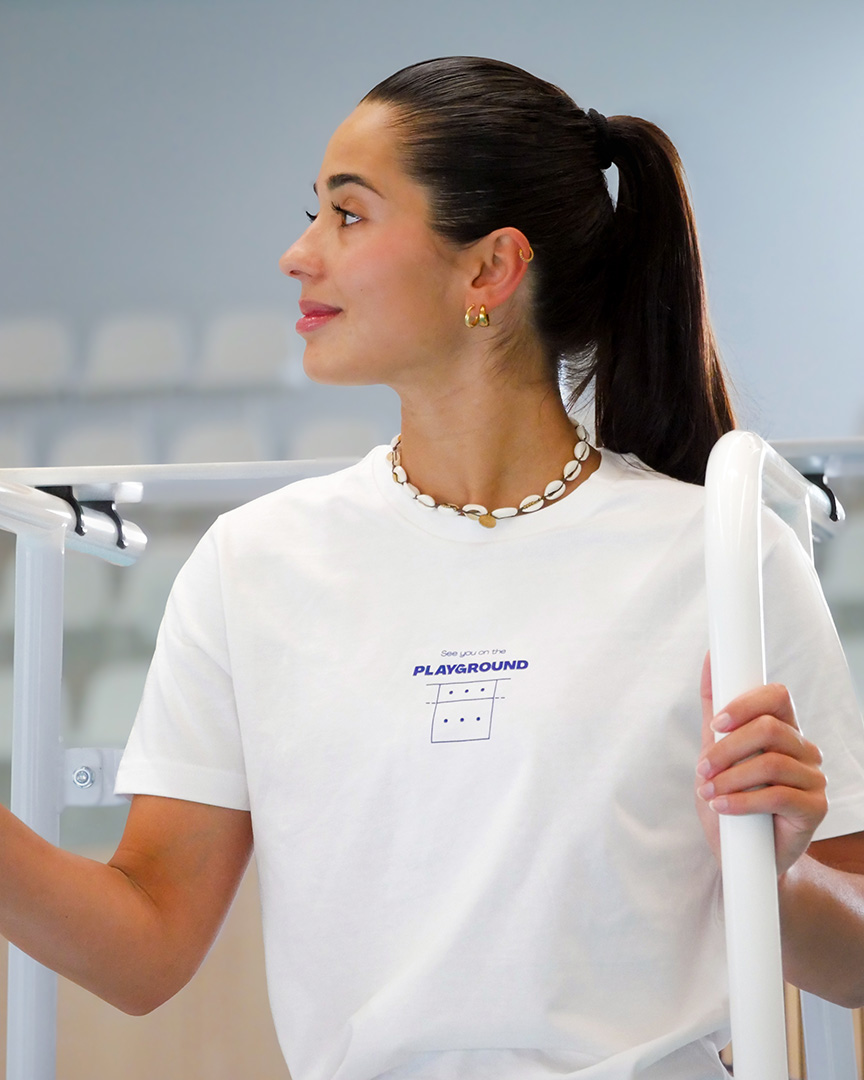 Tshirt See You - Blanc