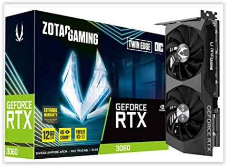 ZOTAC Gaming GeForce RTX 3060 Twin Edge OC (12GB)
