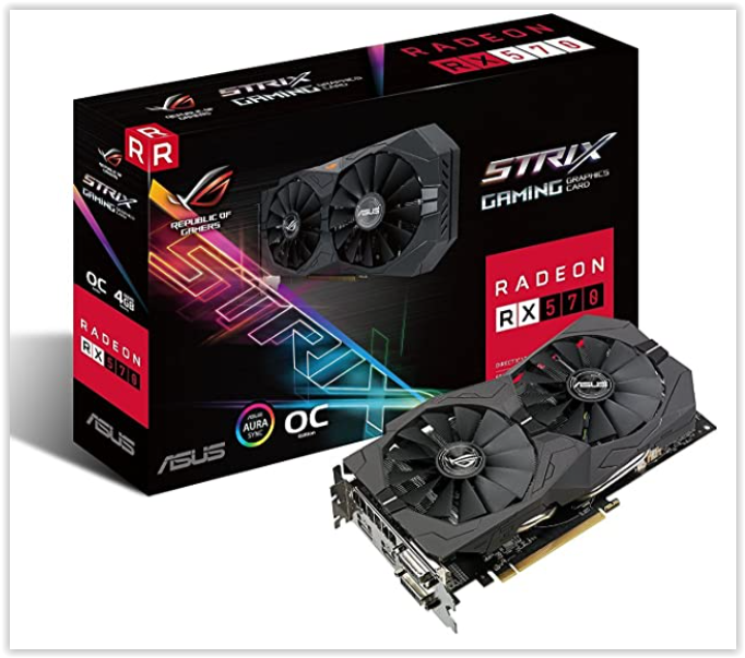 ASUS ROG Strix Radeon RX 570 OC Edition 8GB