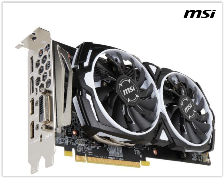 MSI Radeon RX 580 ARMOR Graphics Card