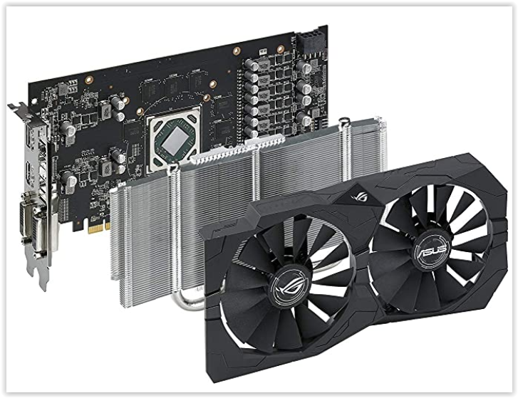 ASUS ROG Strix Radeon RX 570 OC Edition 8GB