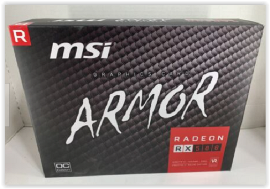 MSI Radeon RX 580 ARMOR Graphics Card