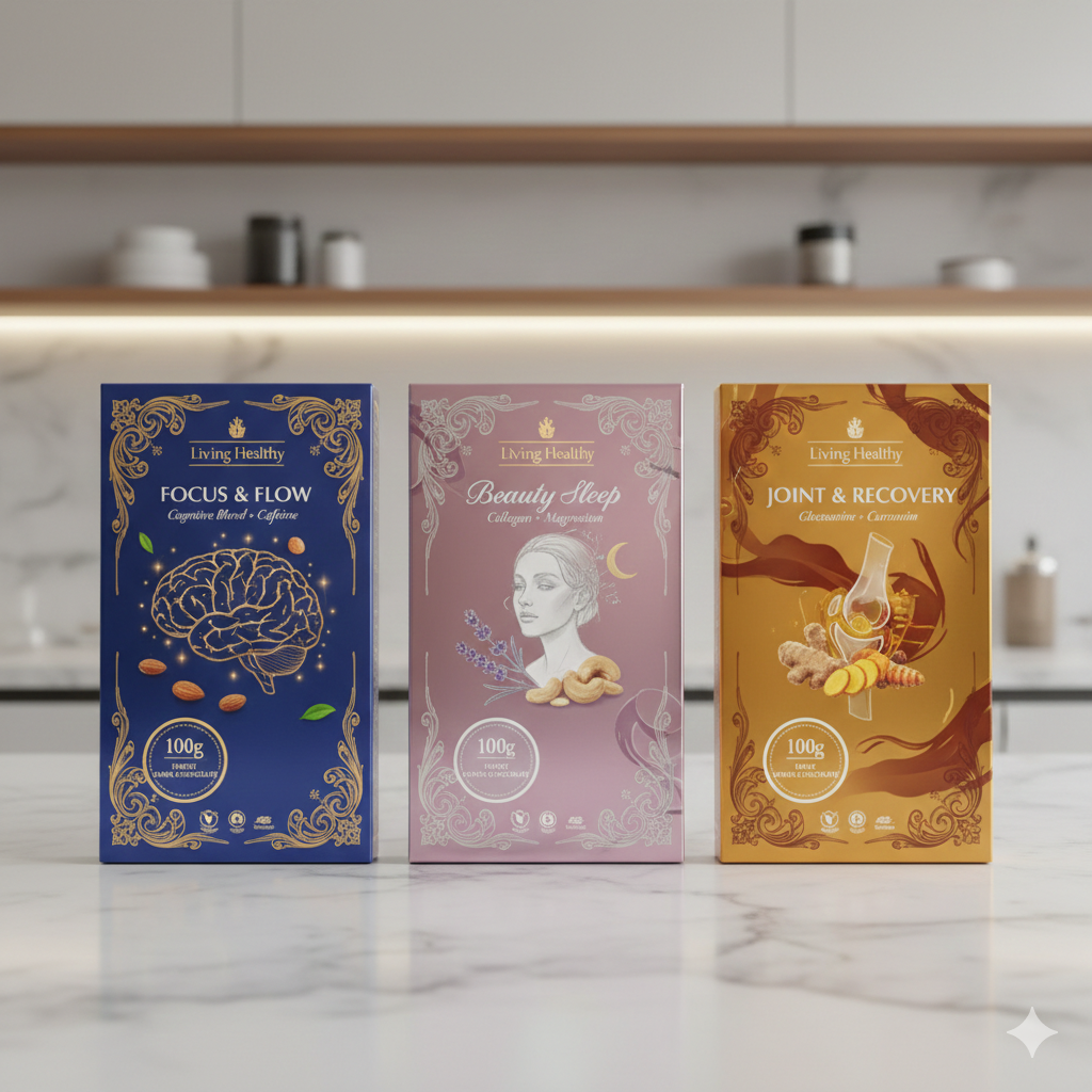 Living Healthy Supplement Pack Chocoled 