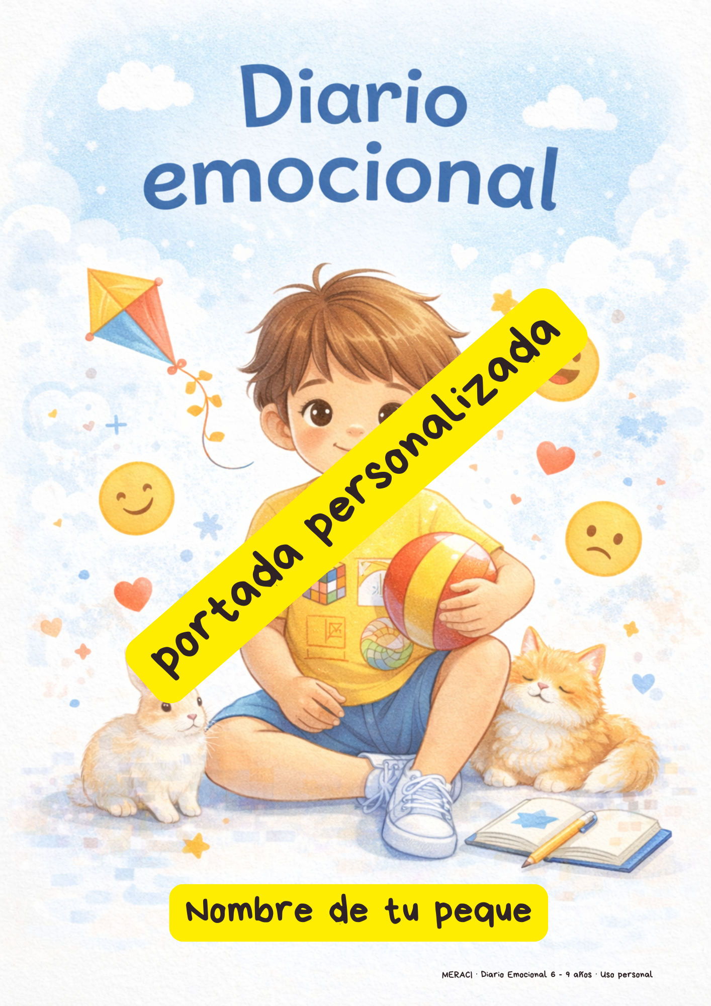 Diario de emociones 9 a 15 años