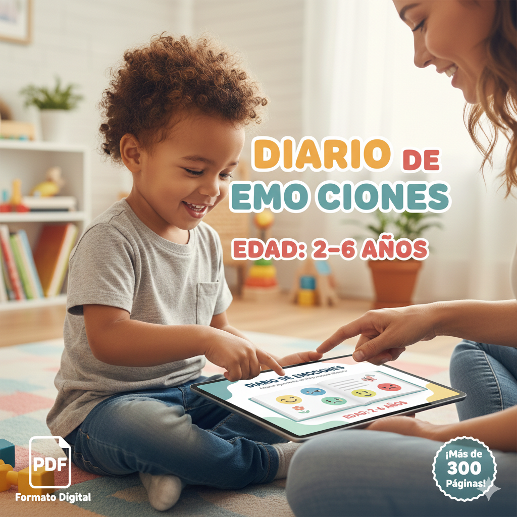 Diario de emociones 2 a 6 años