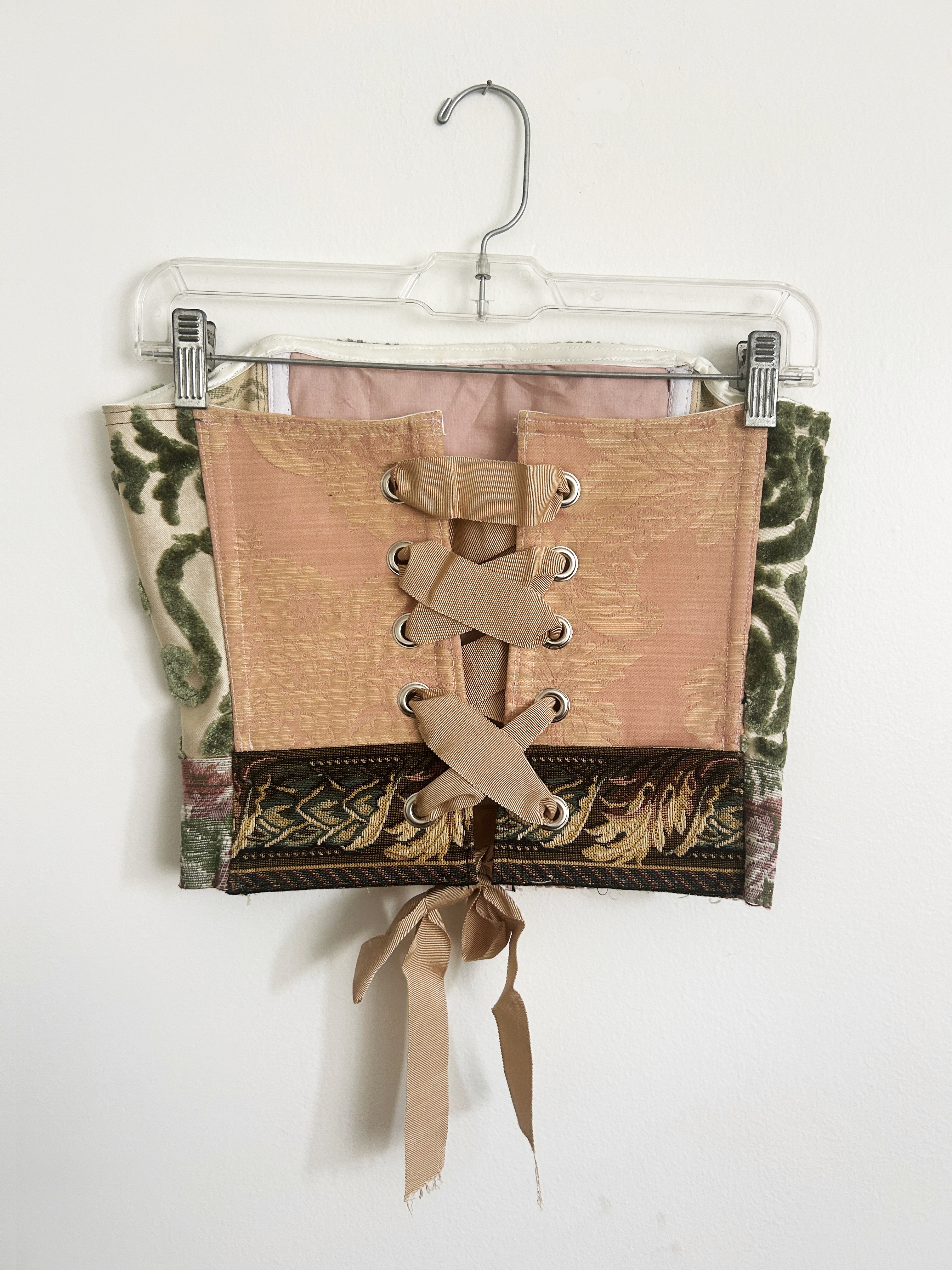 Bouquet Needlepoint Corset