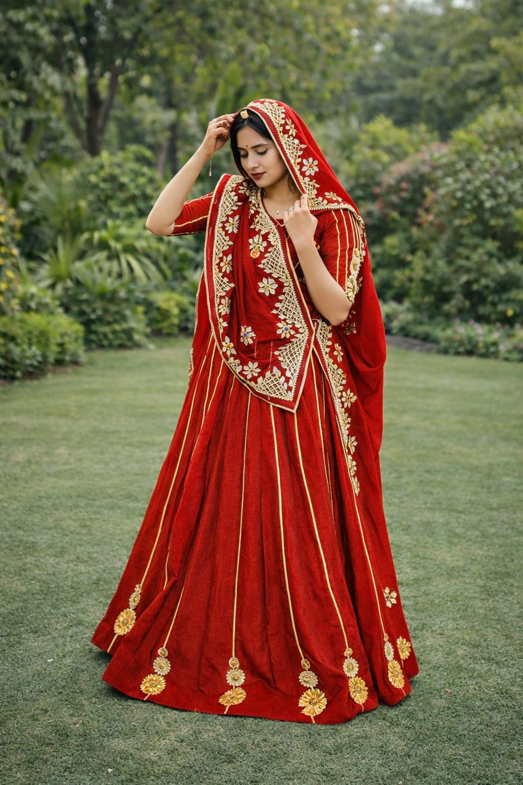 Royal crimson Elegance