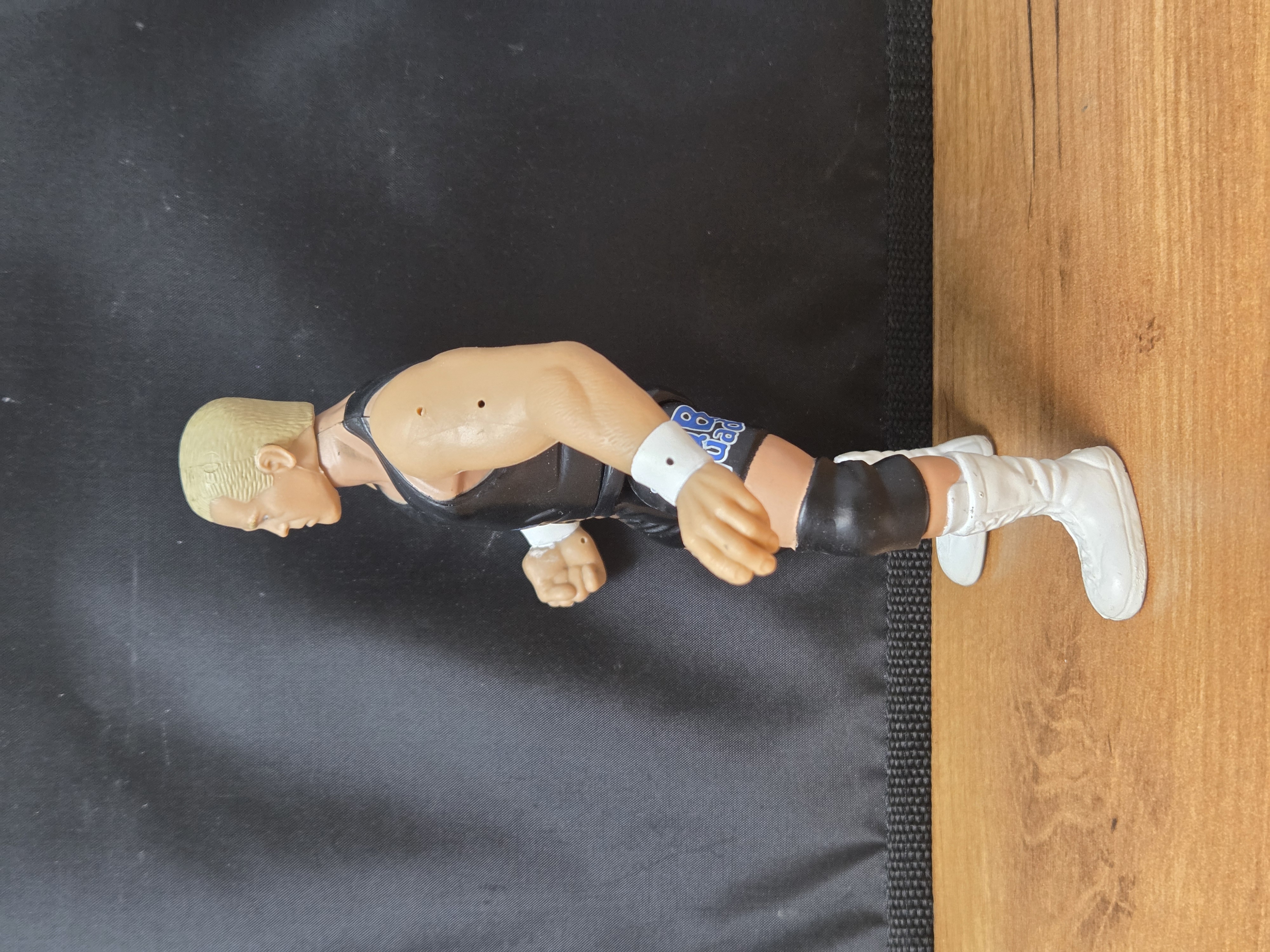 Vintage 1999 WWF/WWE Jakks Pacific Superstars Series 9 Bob Holly Wrestling Action Figure