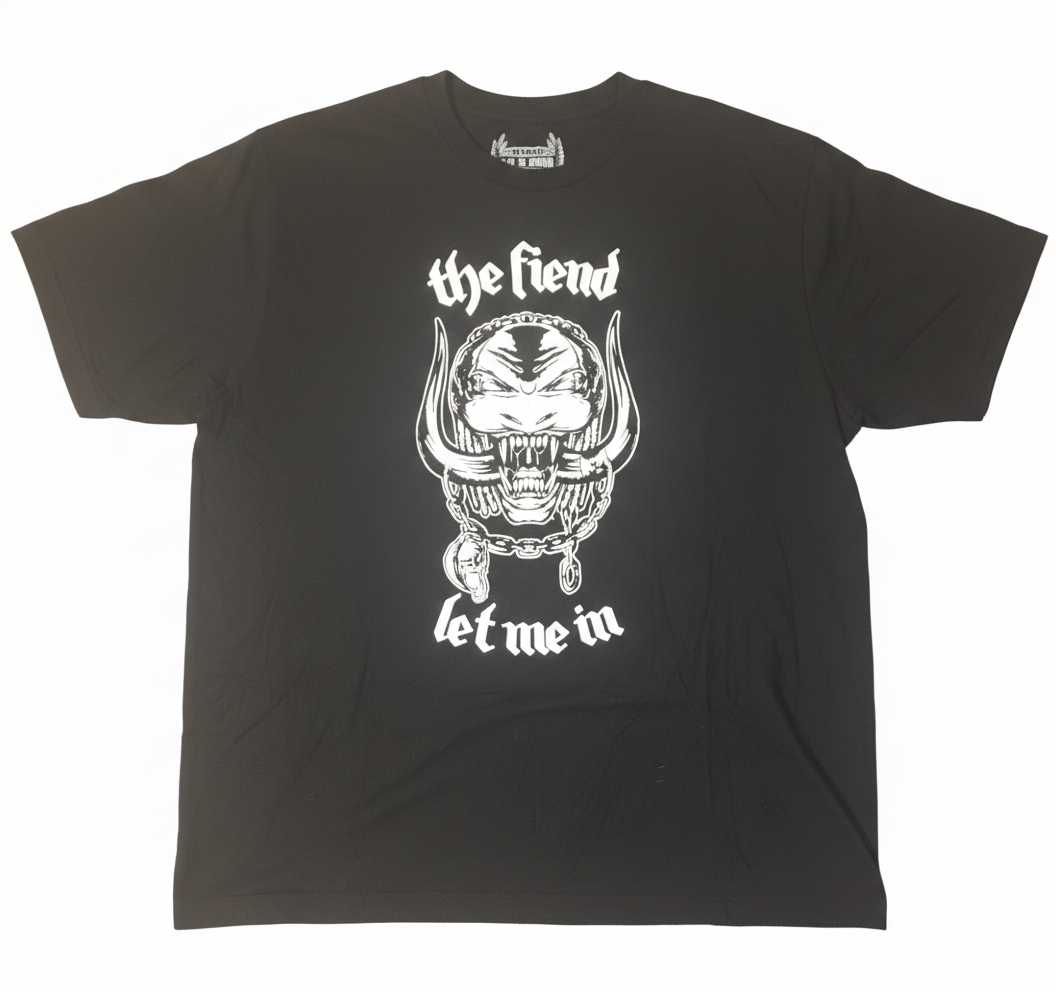 WWE The Fiend Bray Wyatt - Motorhead Style Logo T-Shirt - 4X