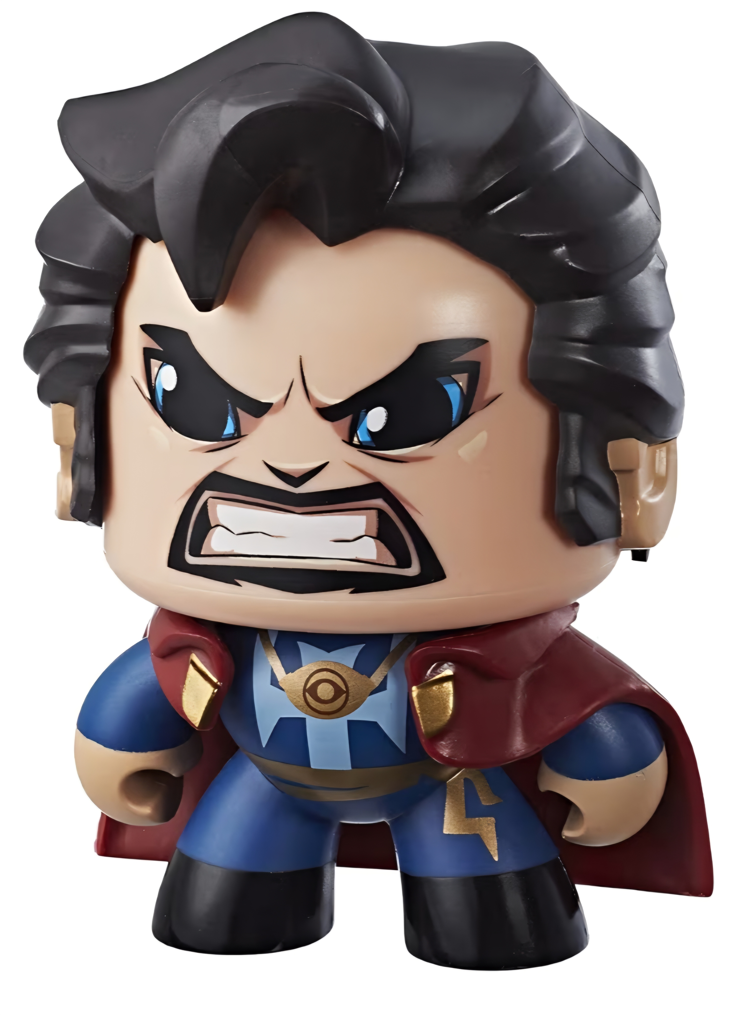 2 Marvel Mighty Muggs Figures - Doctor Strange & Black Panther