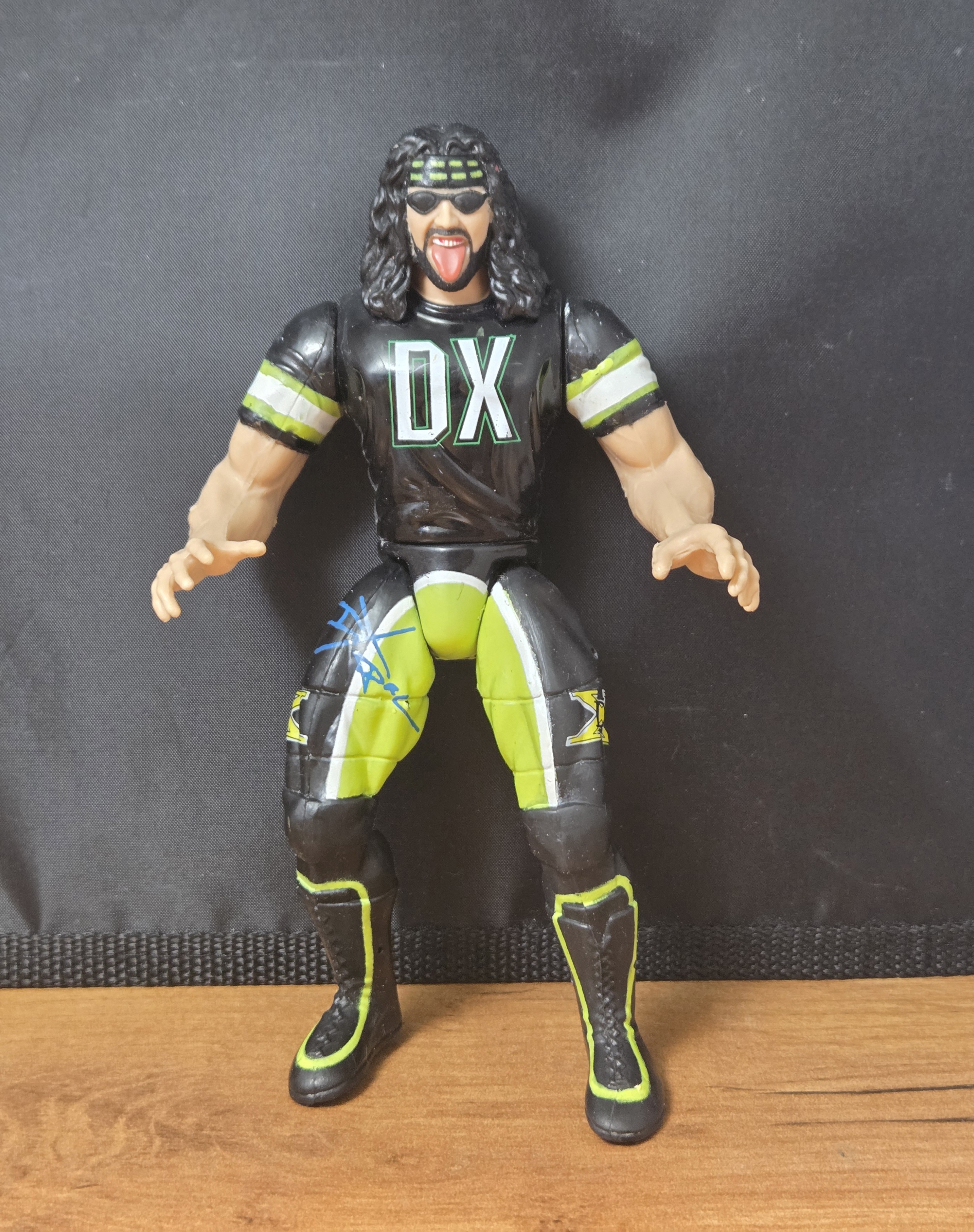 Vintage 1999 WWF/WWE Jakks Pacific BCA Signature Series 4 X-Pac Wrestling Action Figure