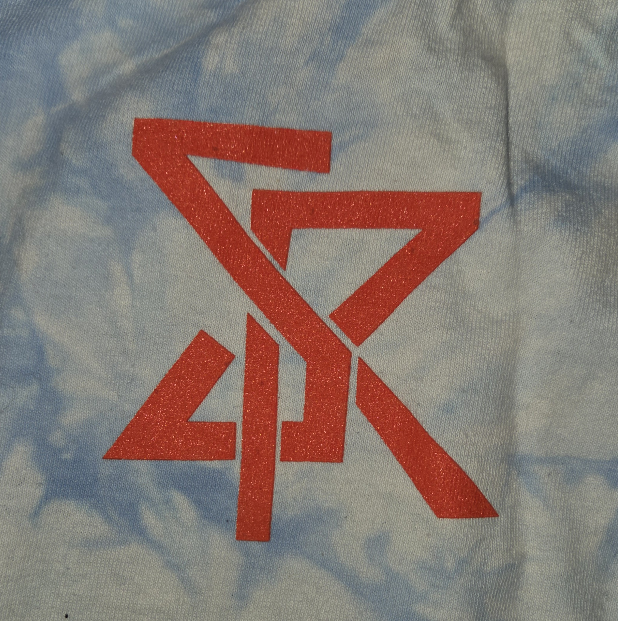 WWE Seth Freakin' Rollins Blue Tye Dye T-Shirt - 3X