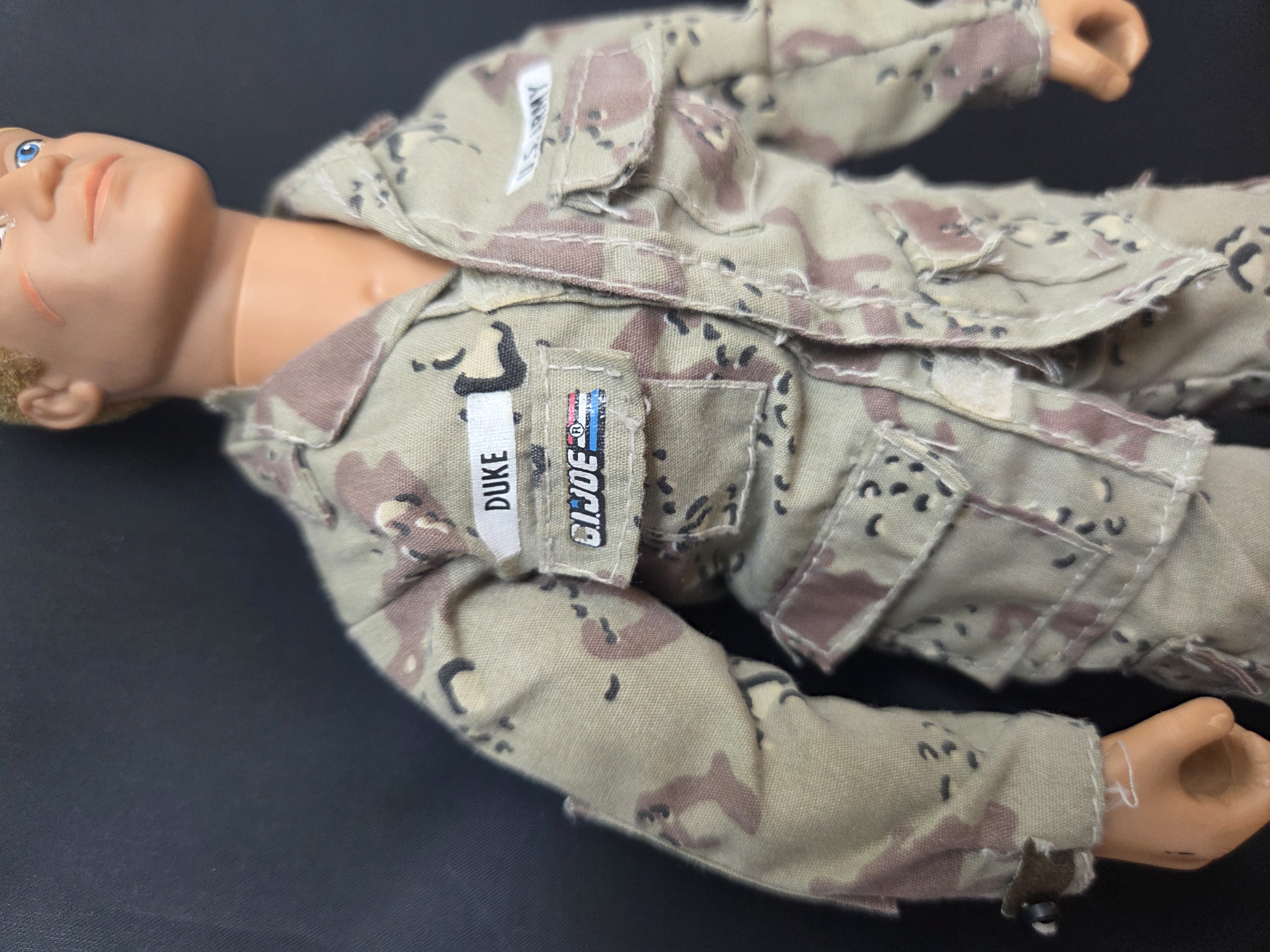 Vintage 1991 Hasbro G.I. Joe Hall Of Game 12" Duke Action Figure