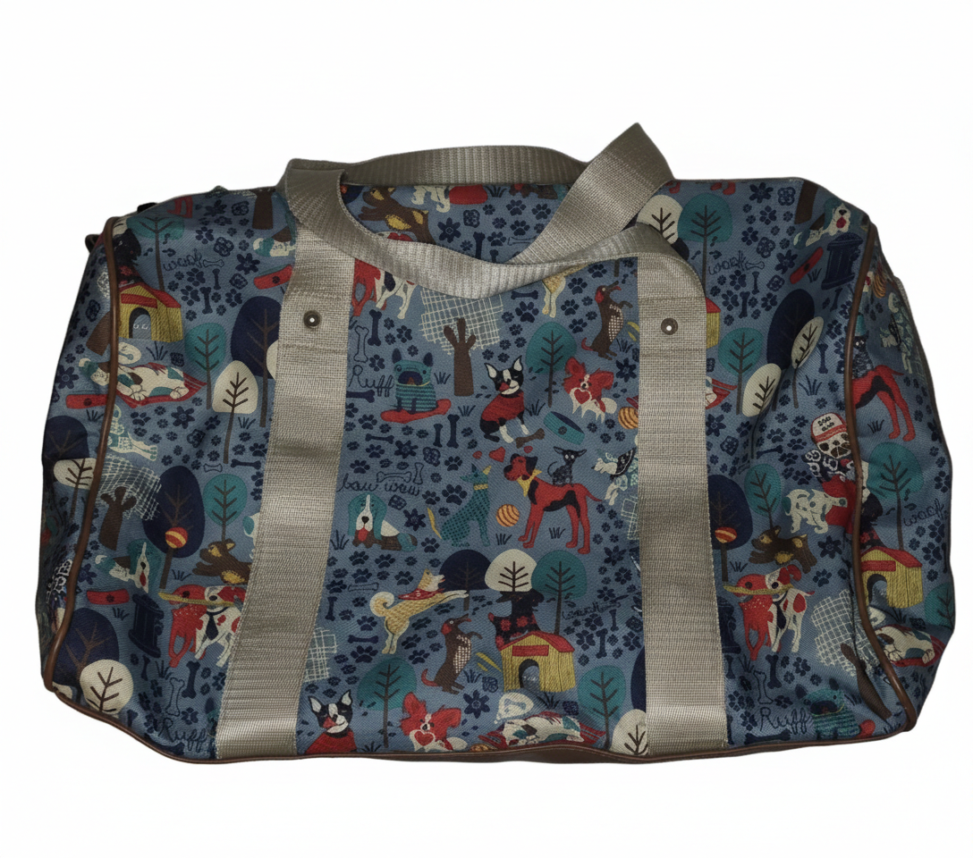 Lily Bloom Who Let The Dogs Out Womens Duffle Bag