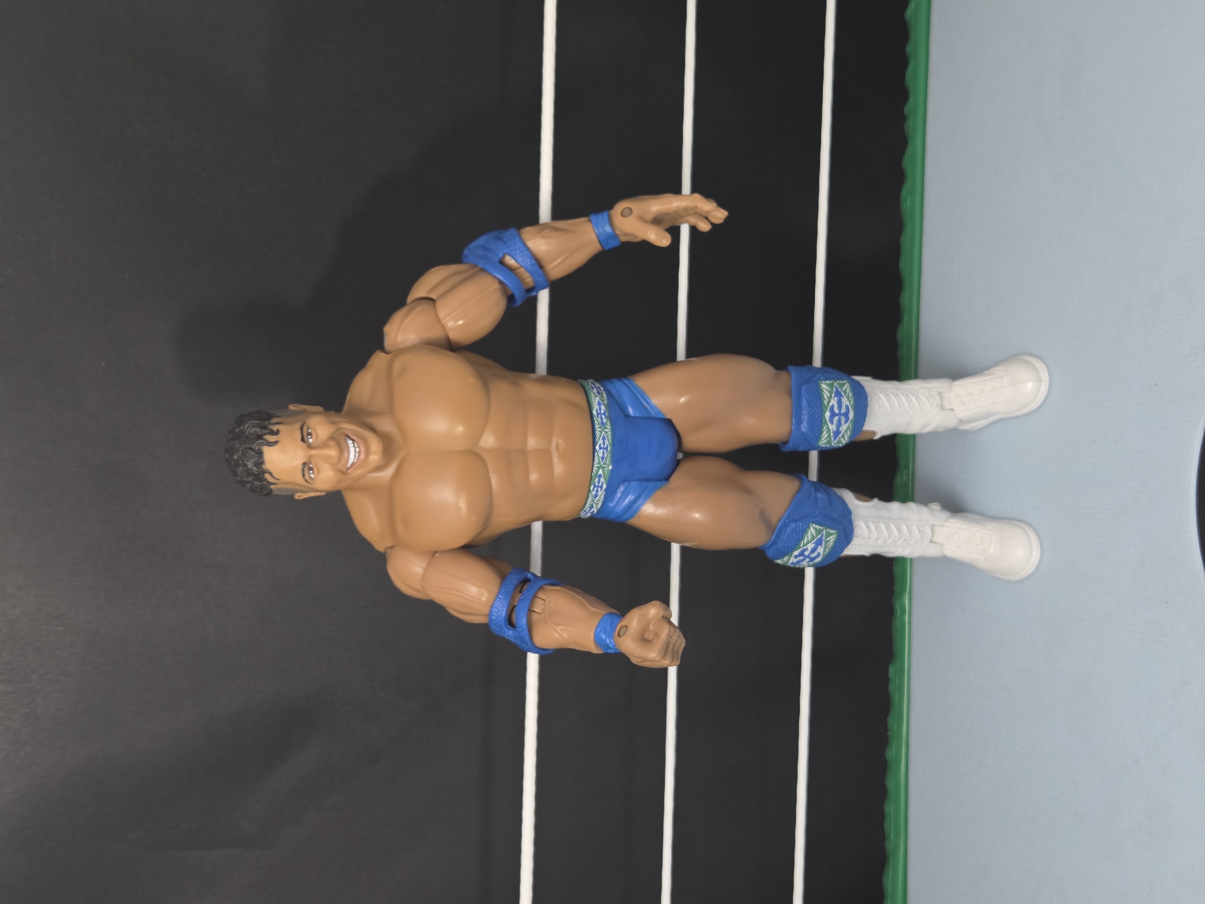 2006 WWE Jakks Pacific Classic Superstars Series 10 Rocky Maivia Vintage Wrestling Action Figure