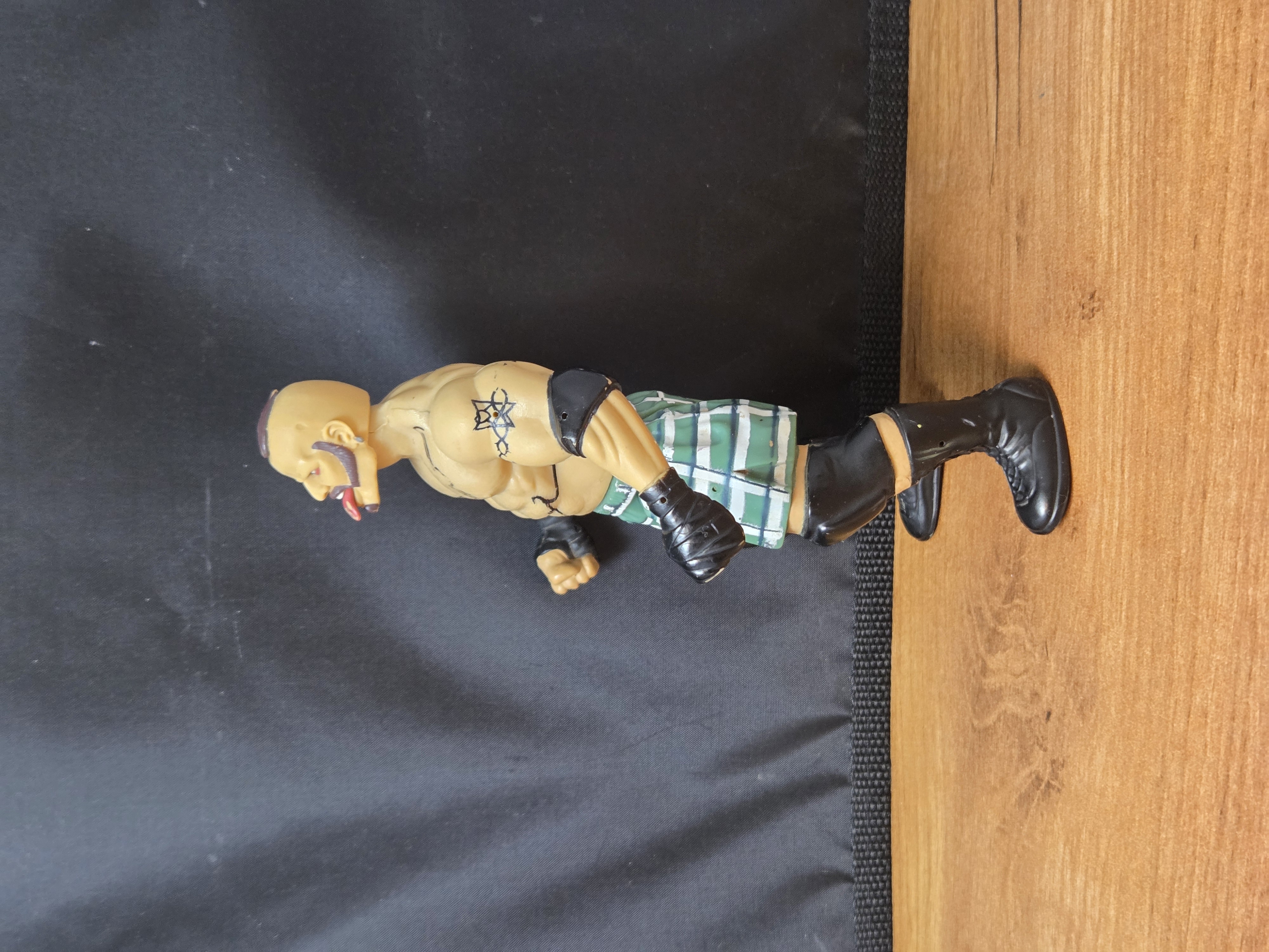 Vintage 1999 WWF/WWE Jakks Pacific SummerSlam '99 Deadly Games Droz Wrestling Action Figure