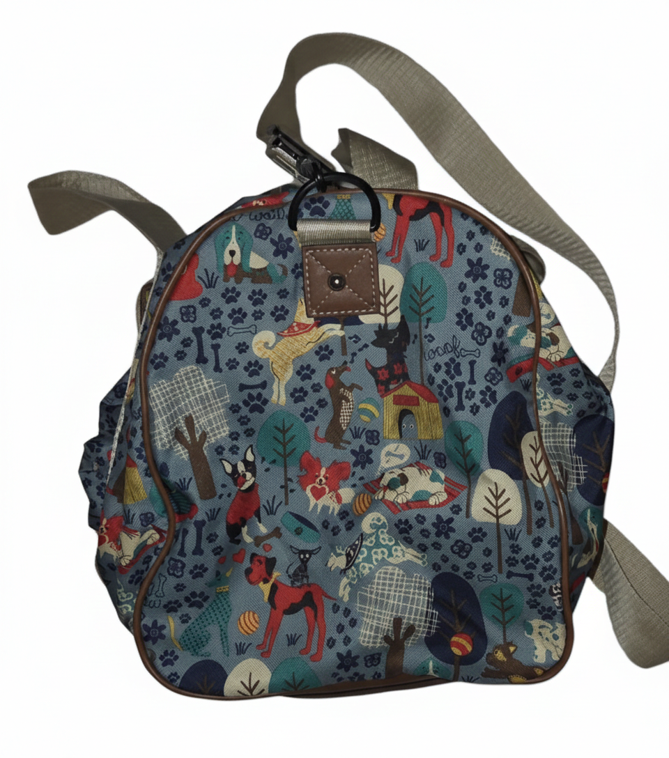 Lily Bloom Who Let The Dogs Out Womens Duffle Bag