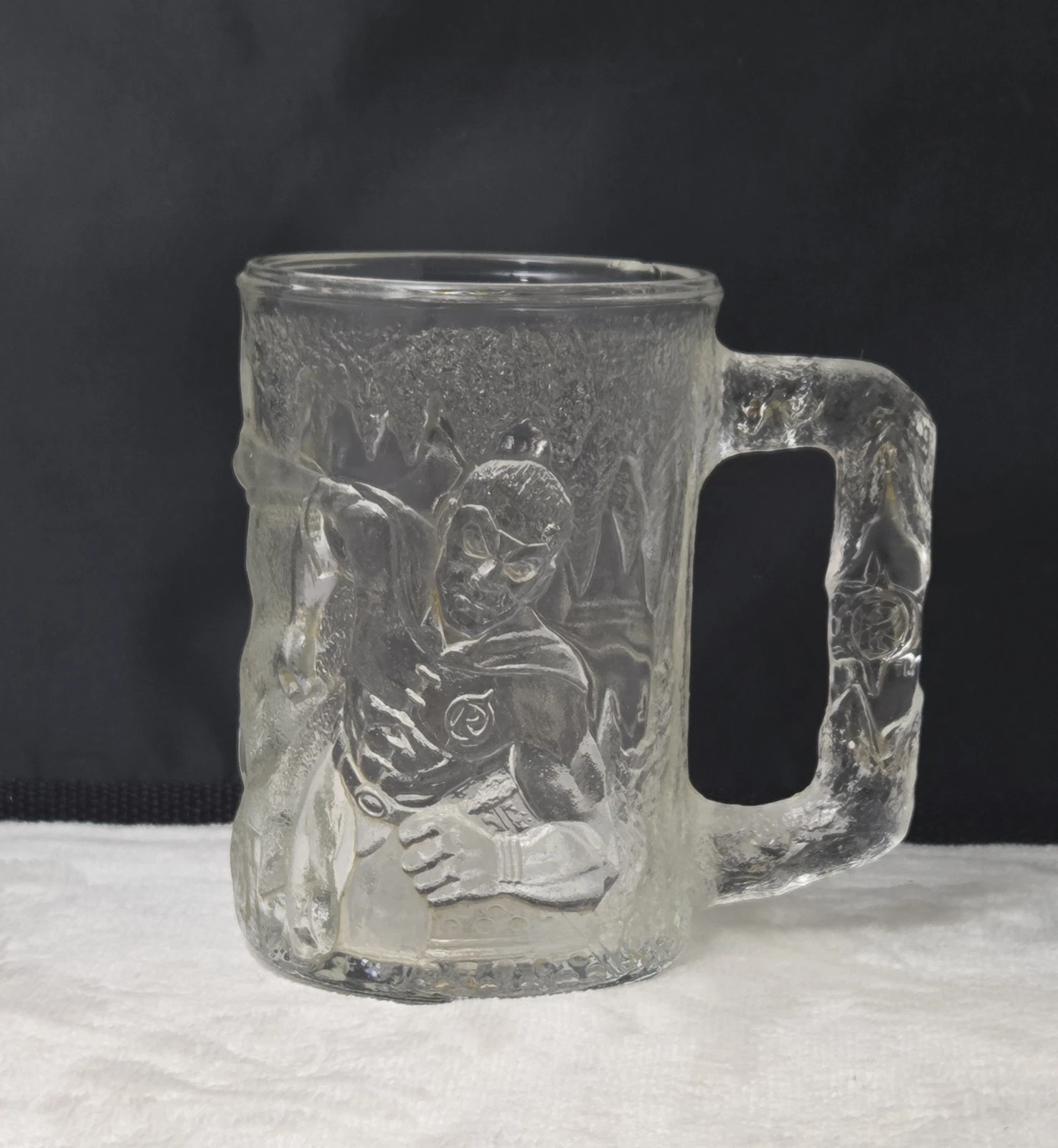Set Of 2 Vintage 1995 McDonald's Batman Forever Drinking Glasses/Mugs