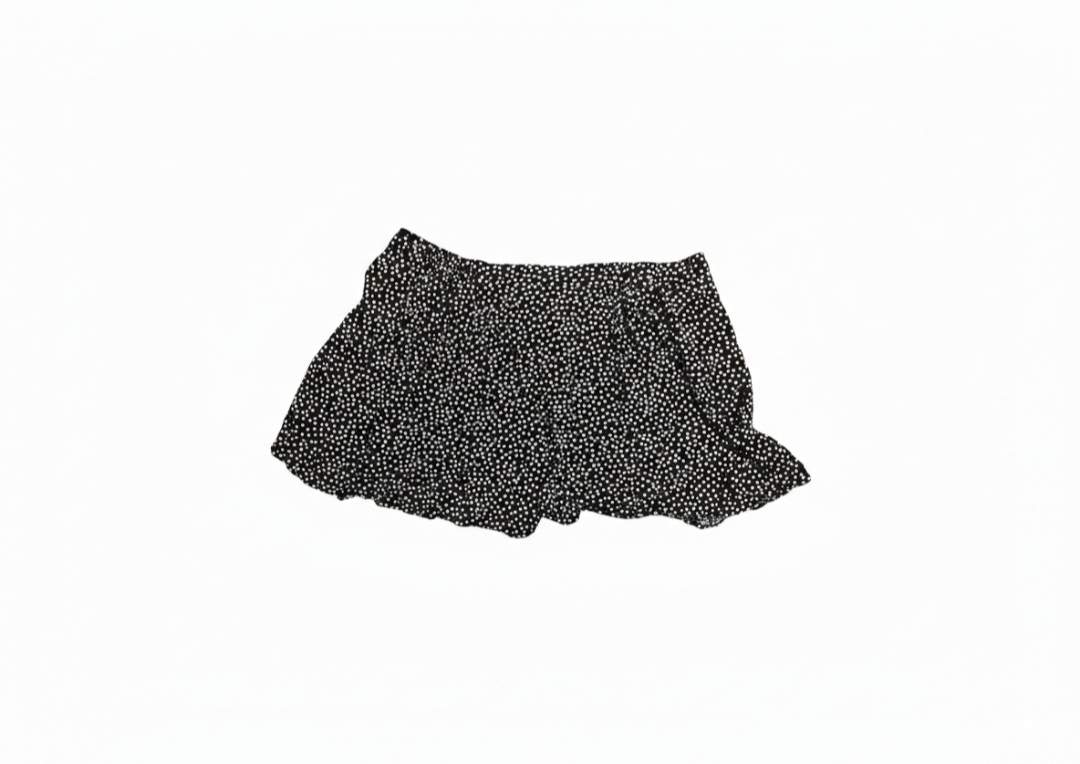 Torrid Plus Sized 6X Polka Dot Skirt With Tie