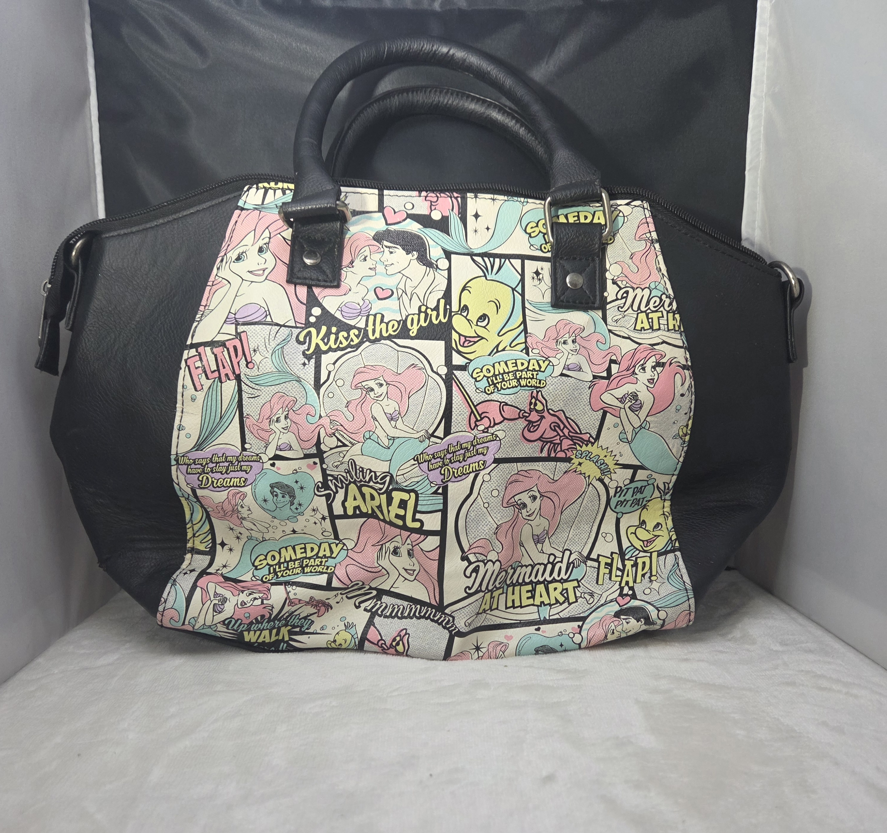 Loungefly Disney The Little Mermaid Ariel Crossbody Comic Purse