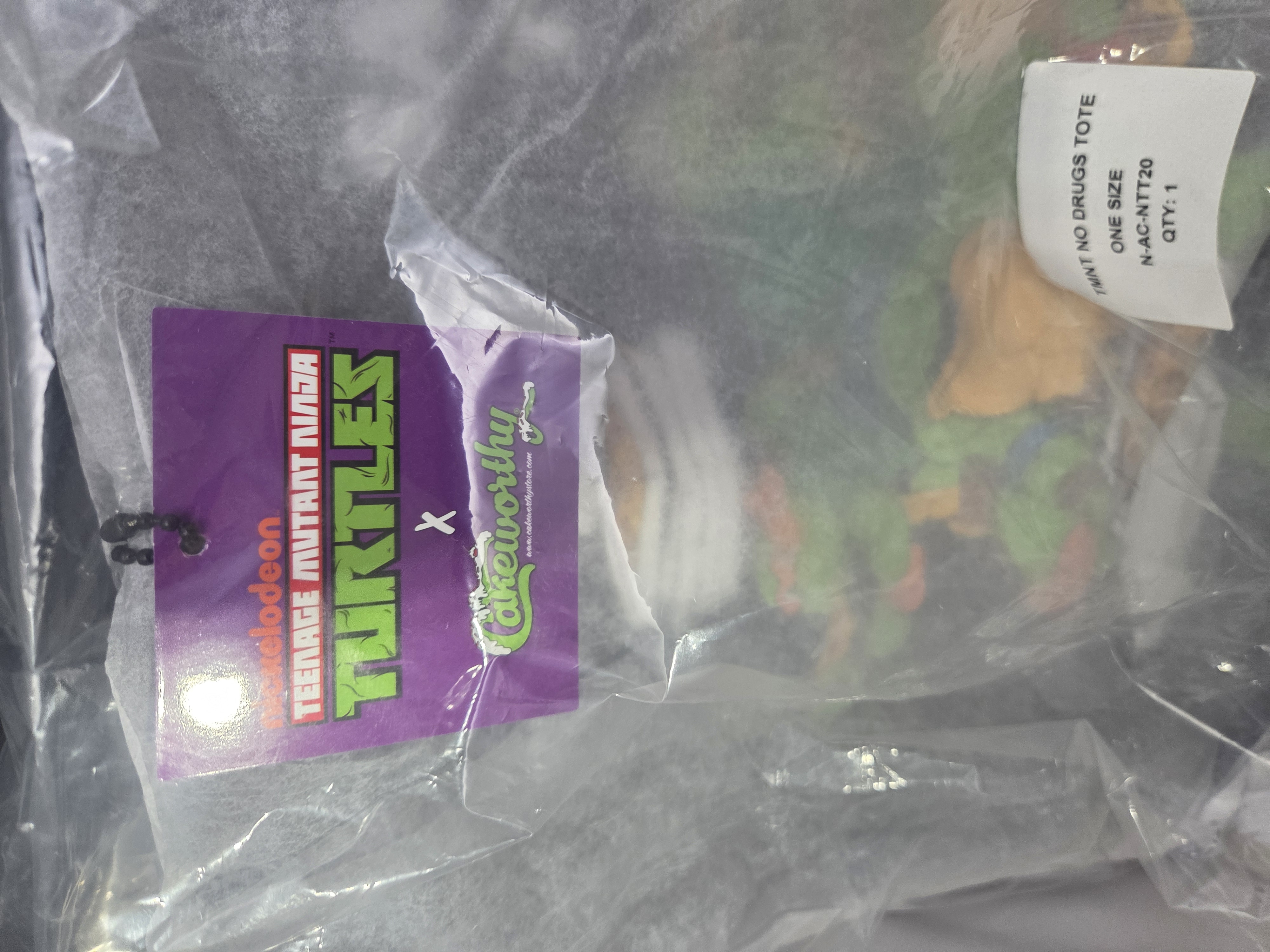 Nickelodeon Teenage Mutant Ninja Turtles X Cakeworthy Tote Bag