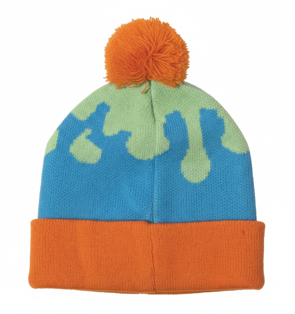 The Nick Box Nickelodeon Exclusive Double Dare Winter Beanie Hat