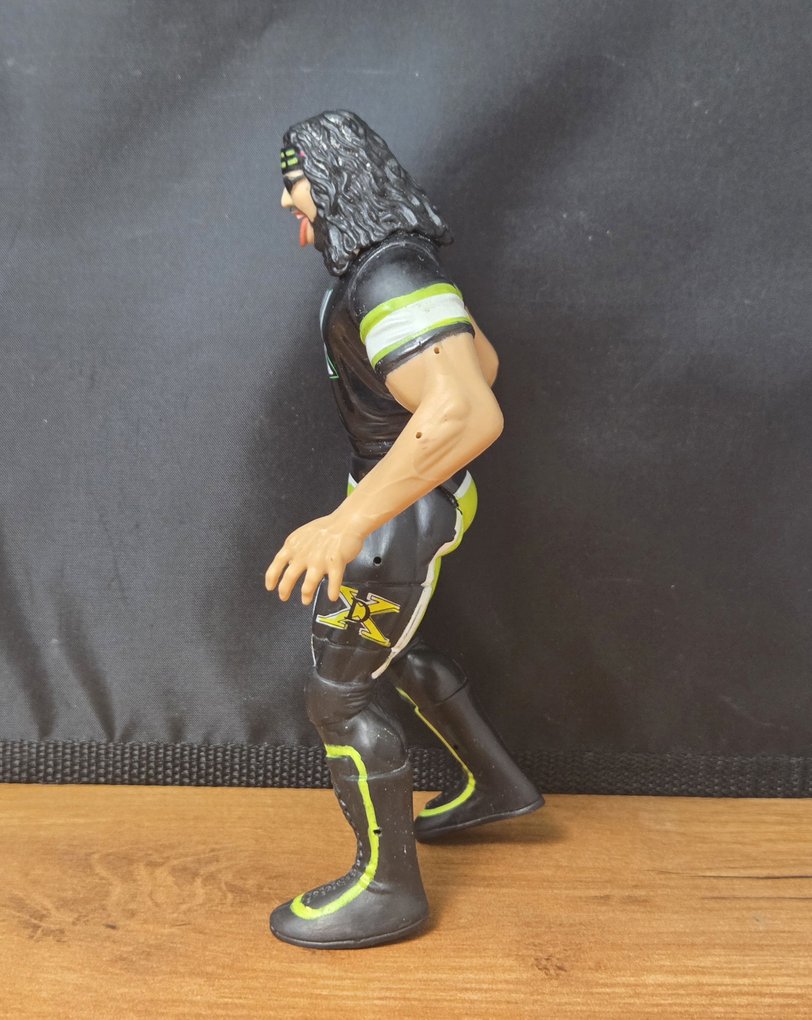 Vintage 1999 WWF/WWE Jakks Pacific BCA Signature Series 4 X-Pac Wrestling Action Figure
