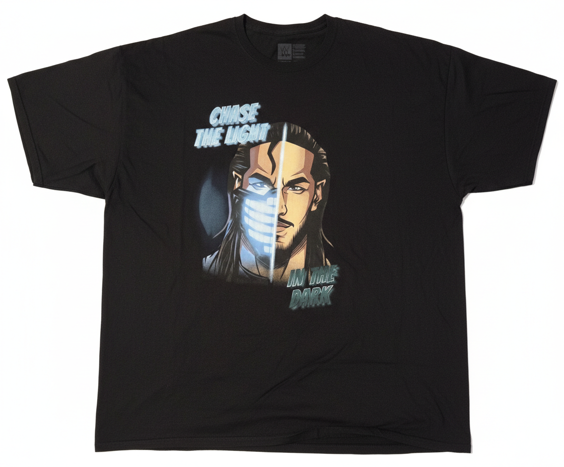 Officially Licensed WWE Mustafa Ali "Chase The Light" Mens 3X T-Shirt