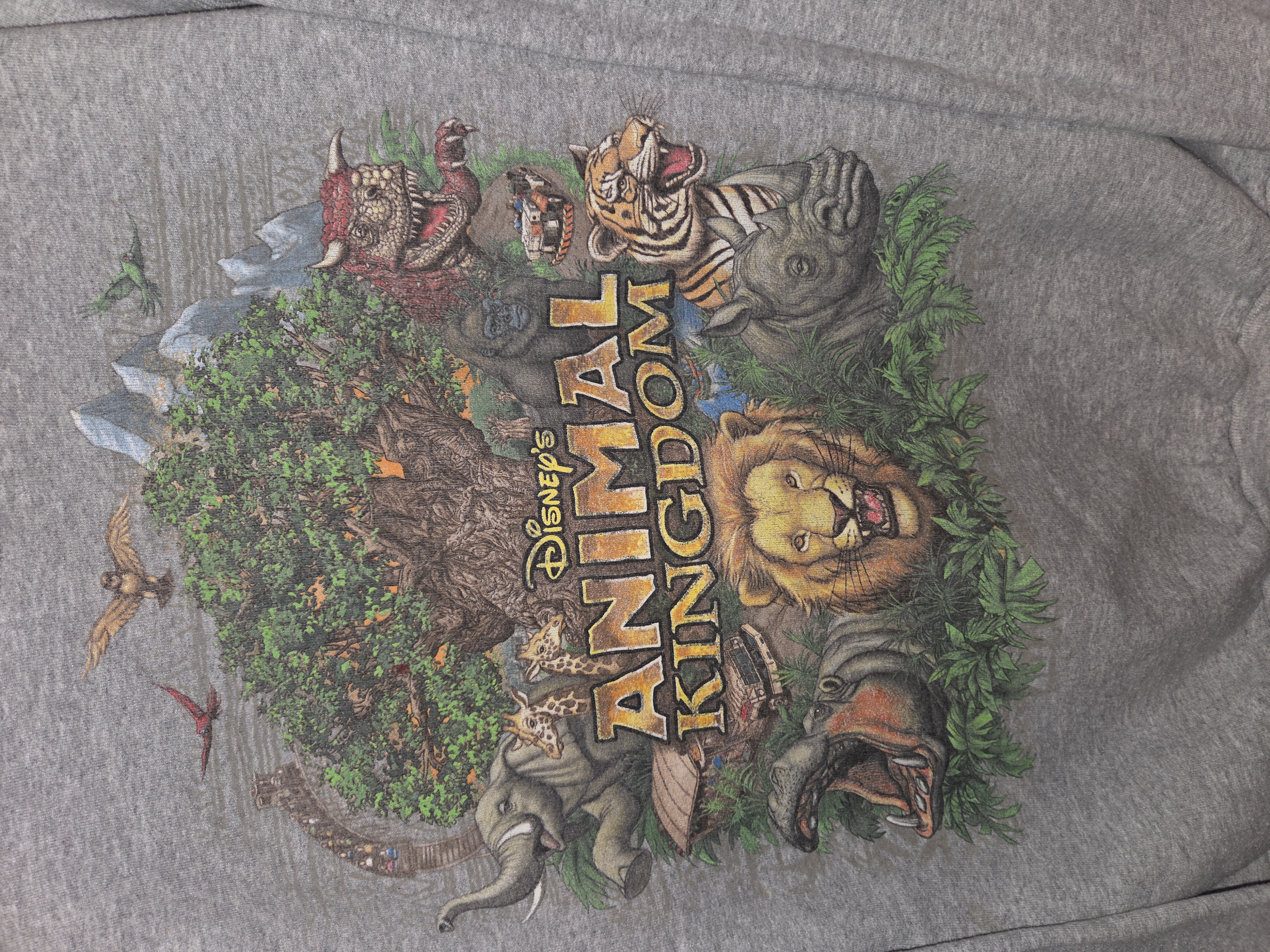 Vintage Disney Aninal Kingdom Womens Crewneck Sweater Size Medium