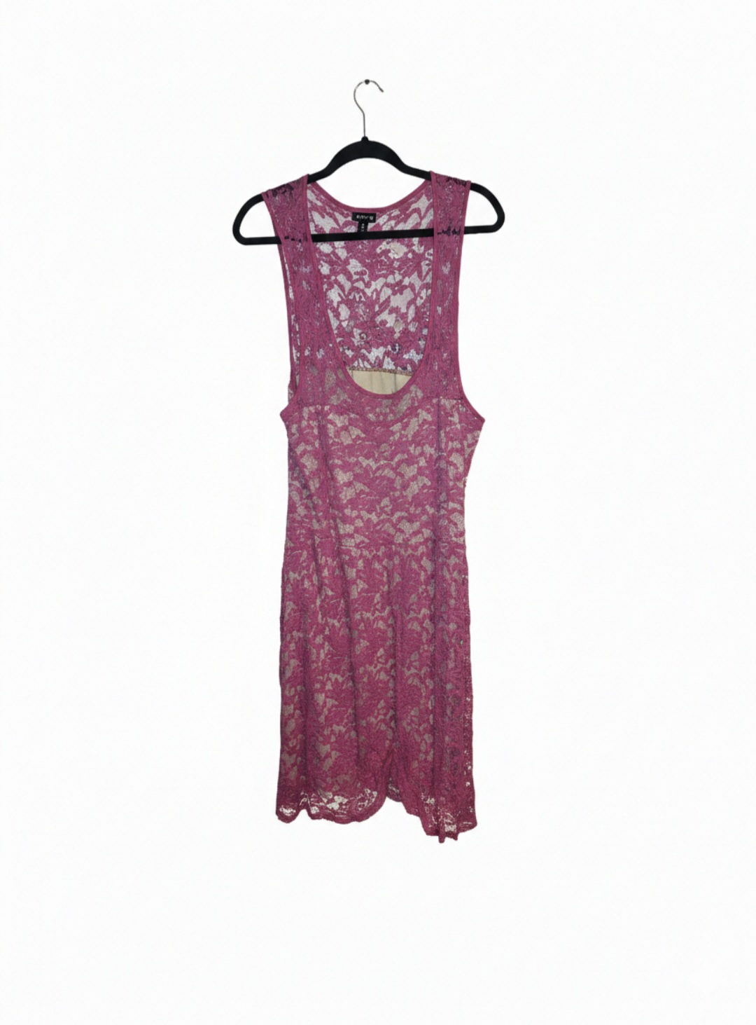 Torrid Women's Plus Sized 3X Pink Lace Floral Dress