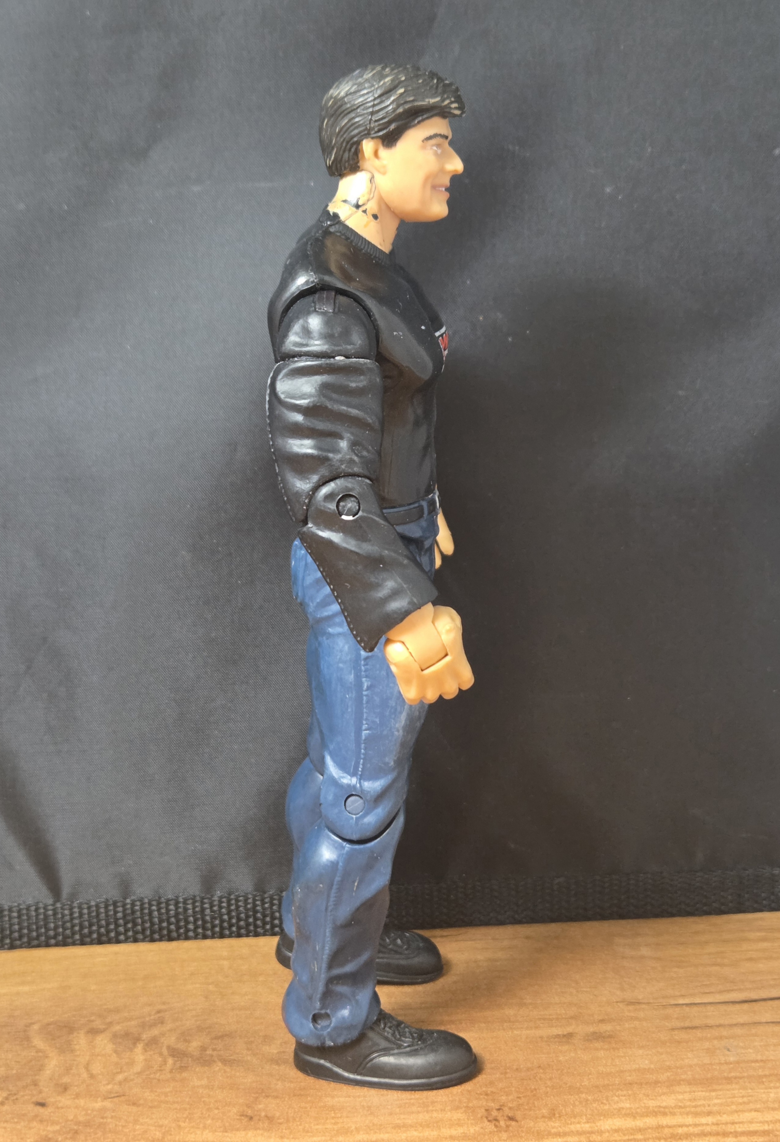 Vintage 2003 WWE Jakks Pacific Adrenaline Series 3 Eric Bischoff Wrestling Action Figure