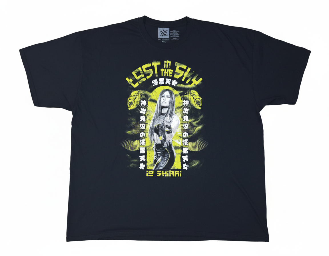 WWE NXT Io Shirai (IYO SKY) "Lost In The Sky" T-Shirt - 3X