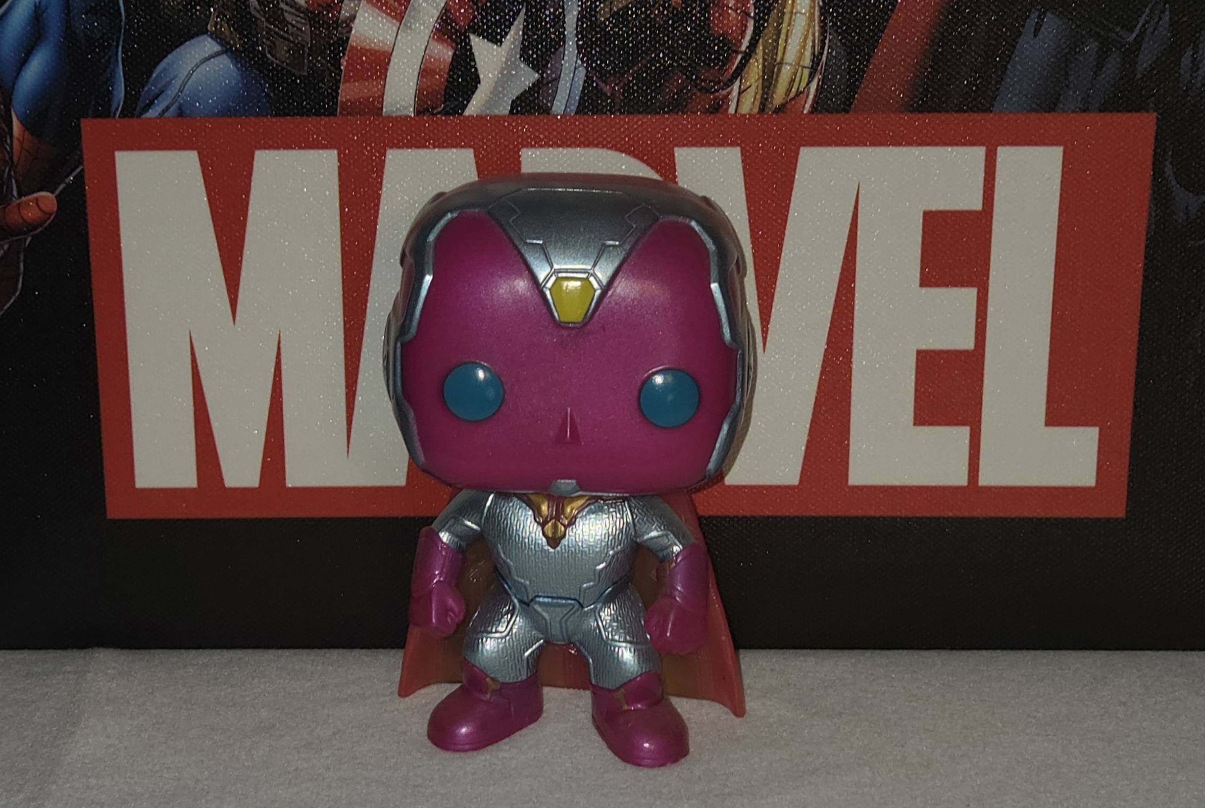 Funko Pop! Marvel Vision #71 Avengers Age of Ultron Vinyl Figure *NO BOX*