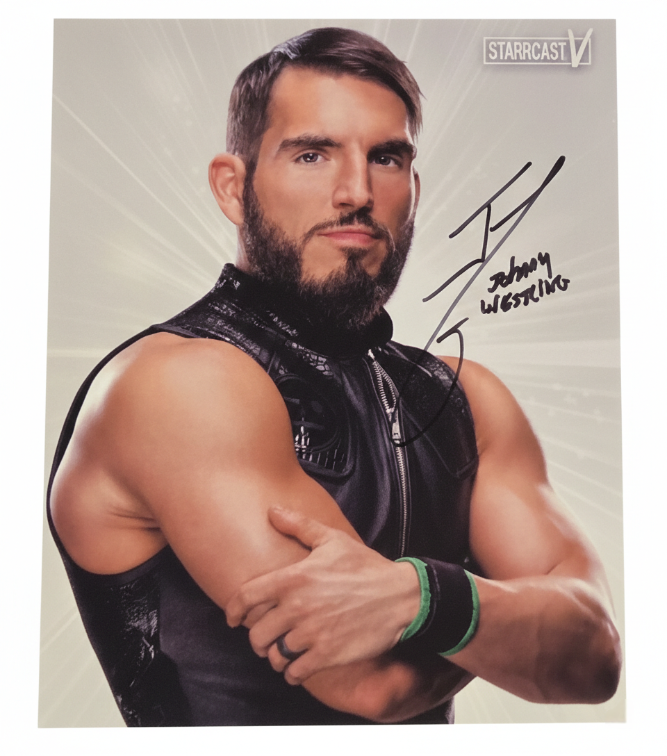 Johnny Gargano Autographed 8x10 From Starrcast WWE Wrestling