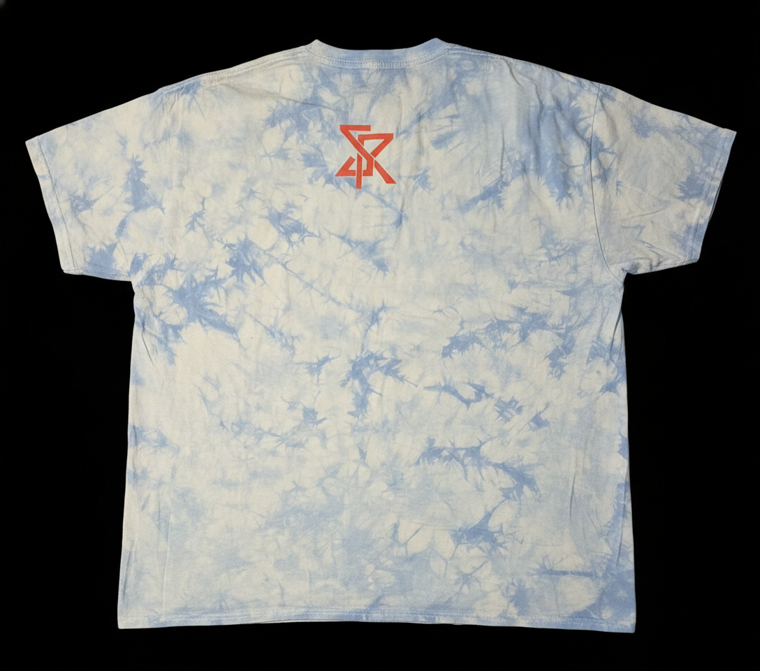 WWE Seth Freakin' Rollins Blue Tye Dye T-Shirt - 3X