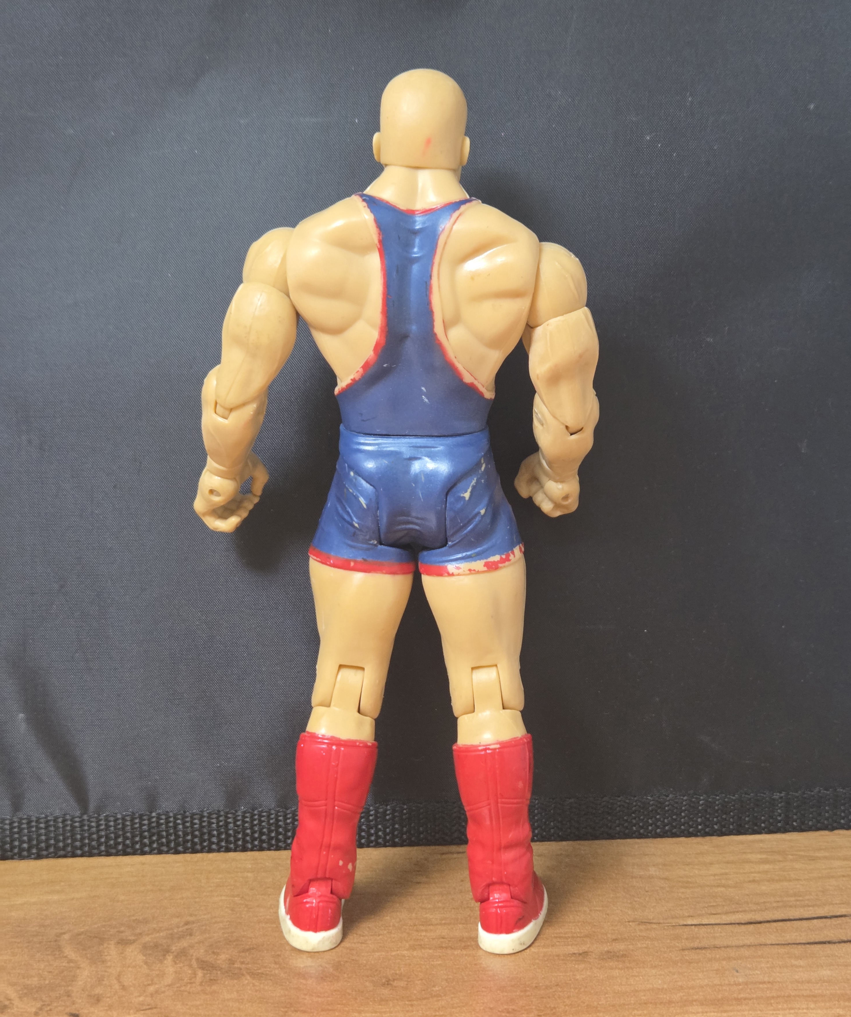 Vintage 2004 Jakks Pacific WWE Ruthless Aggression Series 6 Kurt Angle Wrestling Action Figure