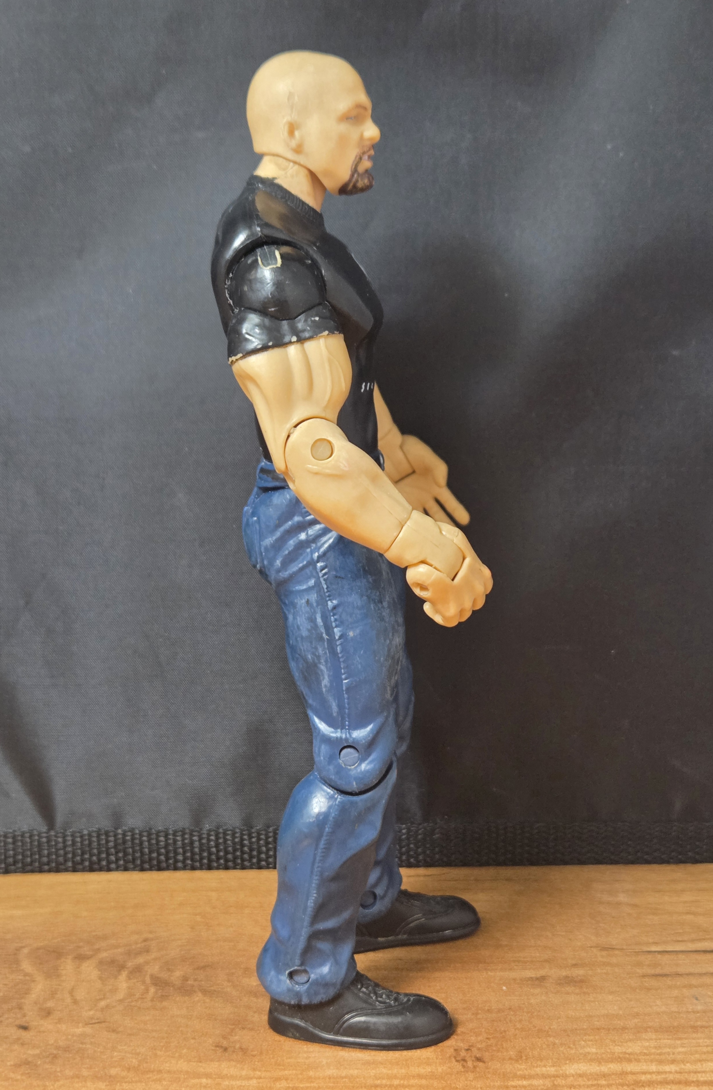 Vintage 2003 Jakks Pacific WWE Adrenaline Series 3 Stone Cold Steve Austin Wrestling Action Figure