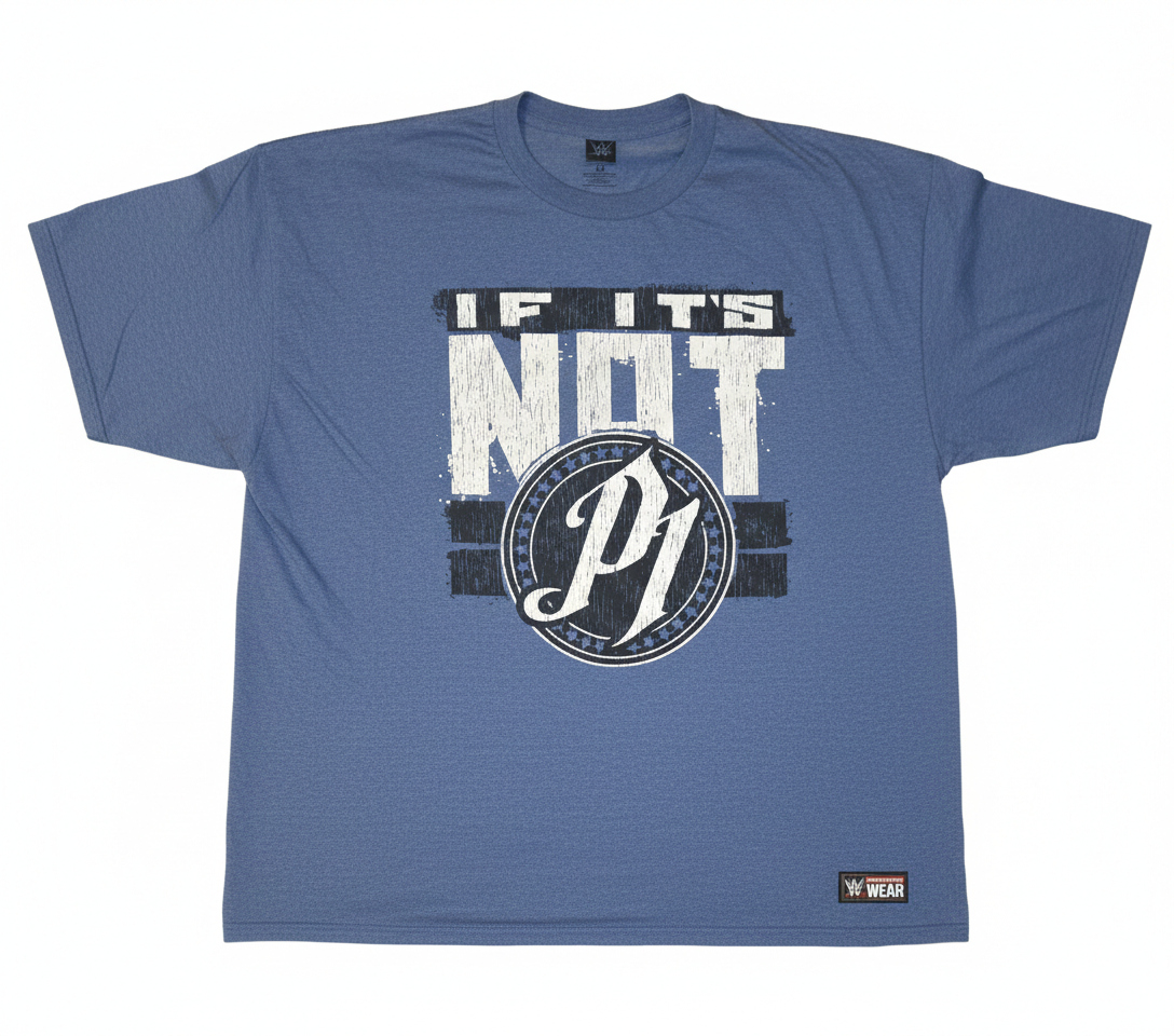 Officially Licensed WWE AJ Styles "If It's Not P1,They Don't Want None" Mens 3X T-Shirt