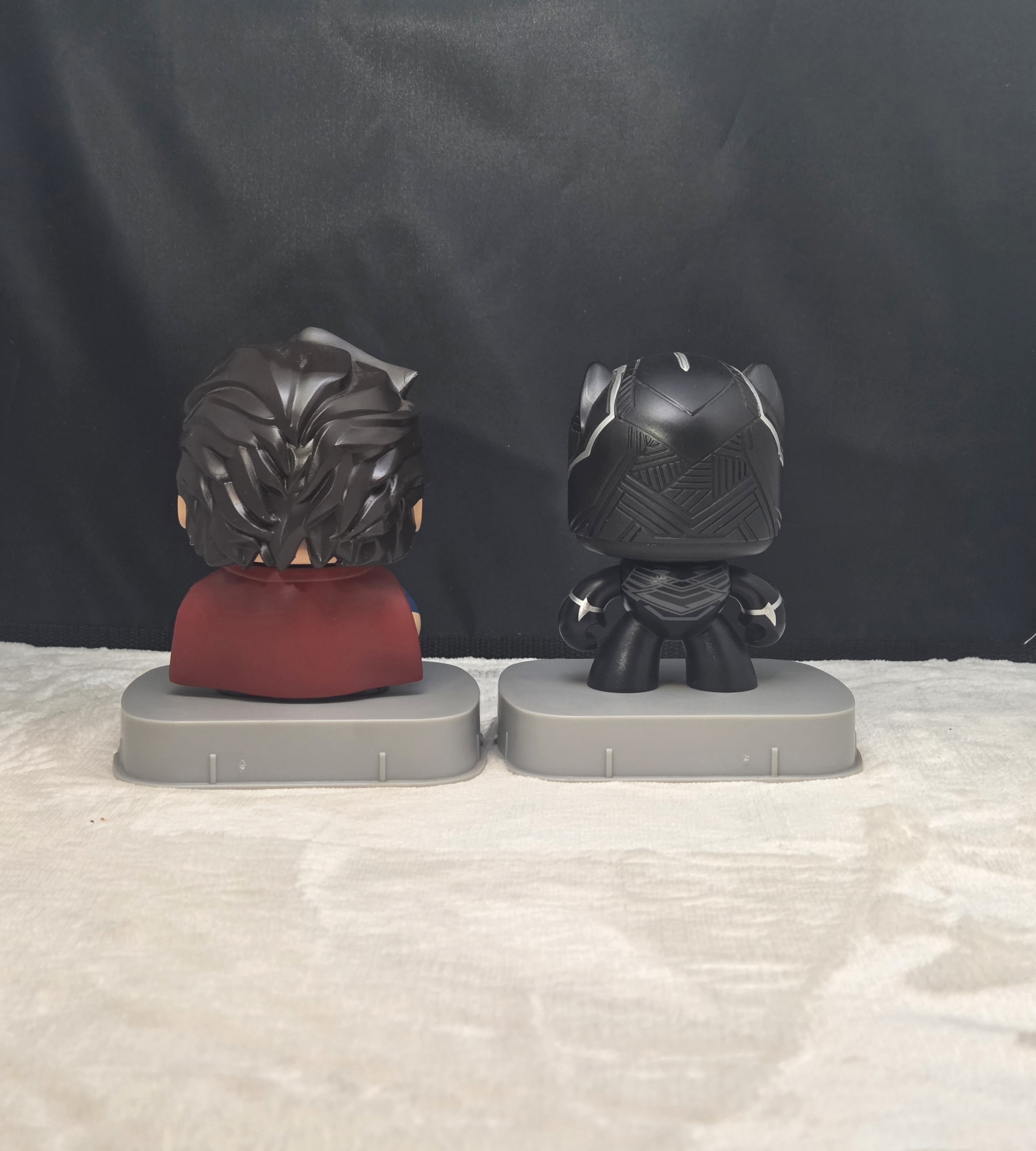 2 Marvel Mighty Muggs Figures - Doctor Strange & Black Panther